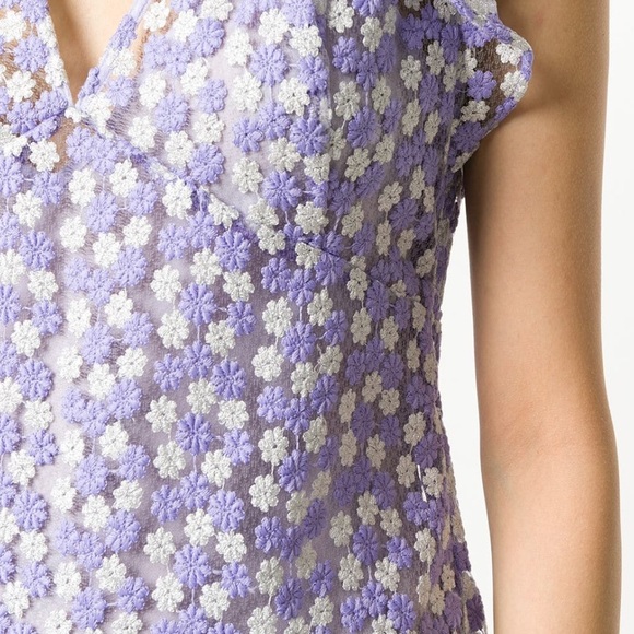 💜 NWT Michael Kors Floral Dress - Picture 3 of 5